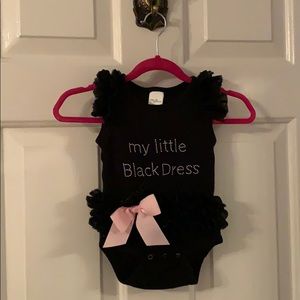 Ella Jackson baby onesie “My Little Black Dress”